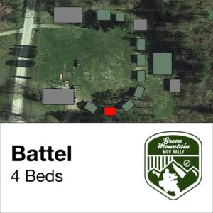 Battel cabin location on map