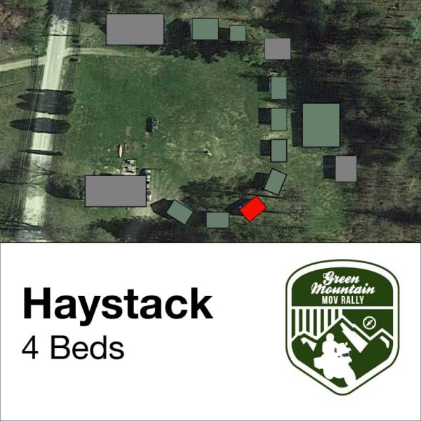 Haystack cabin location on map