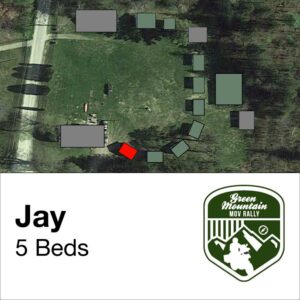 Jay cabin location on map