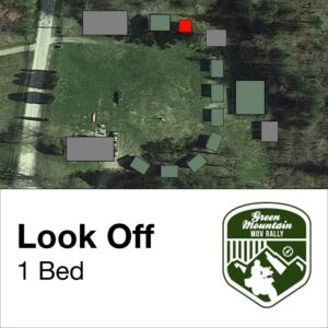 Look Off cabin location on map